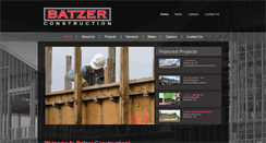 Desktop Screenshot of batzerconstruction.com